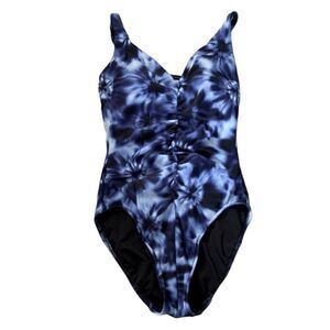 Aqua Green one piece bathing suit Small